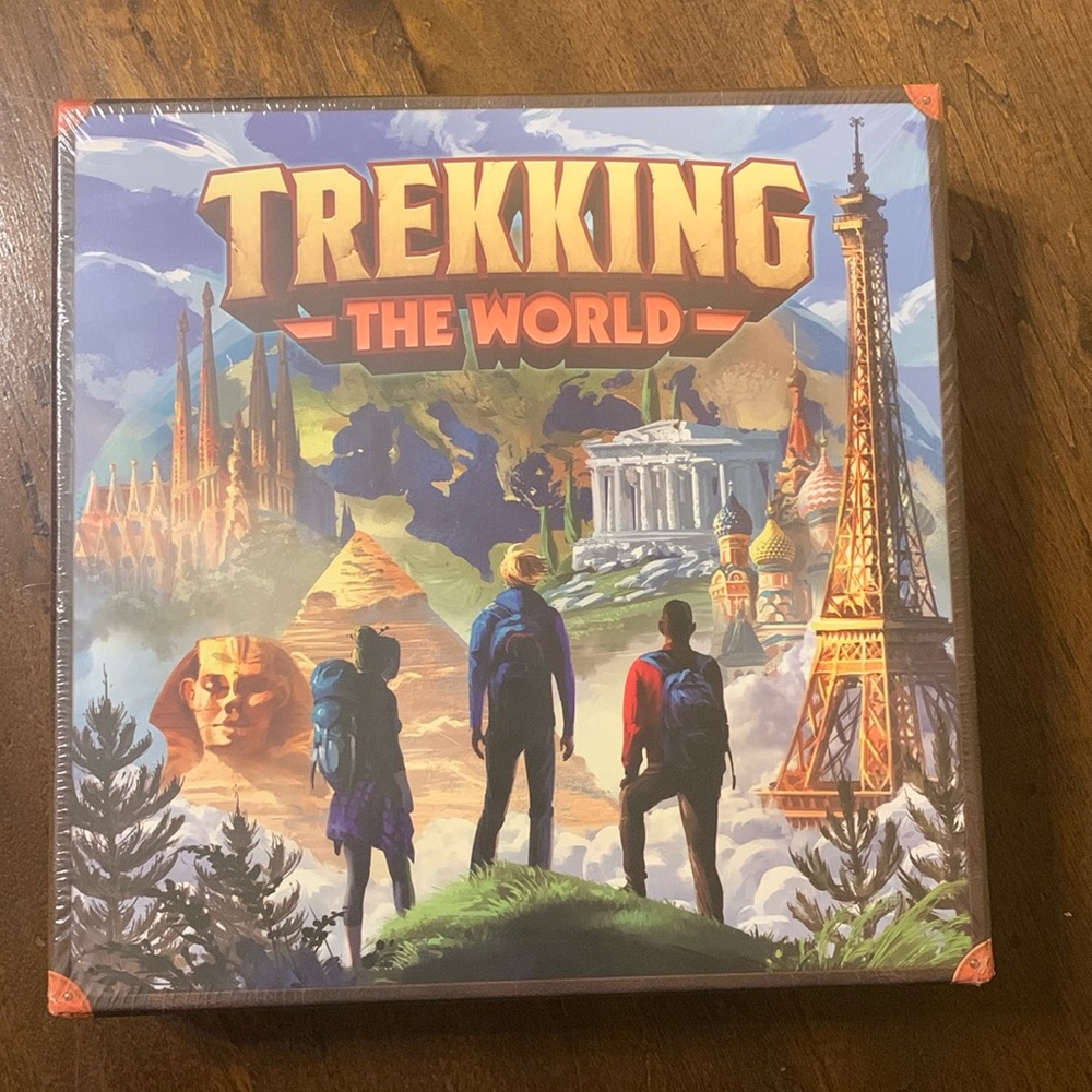 BRAND NEW Trekking the World board game